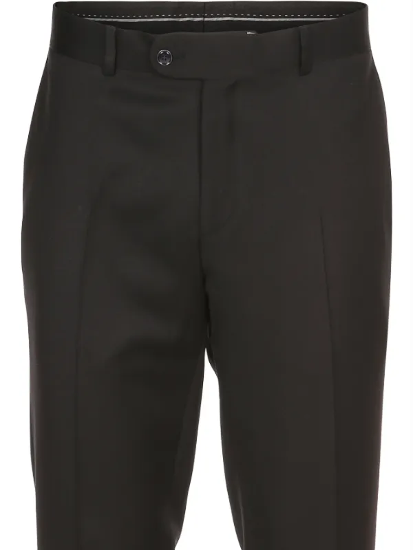 2BLIND2C Wool Black Suit Trouser