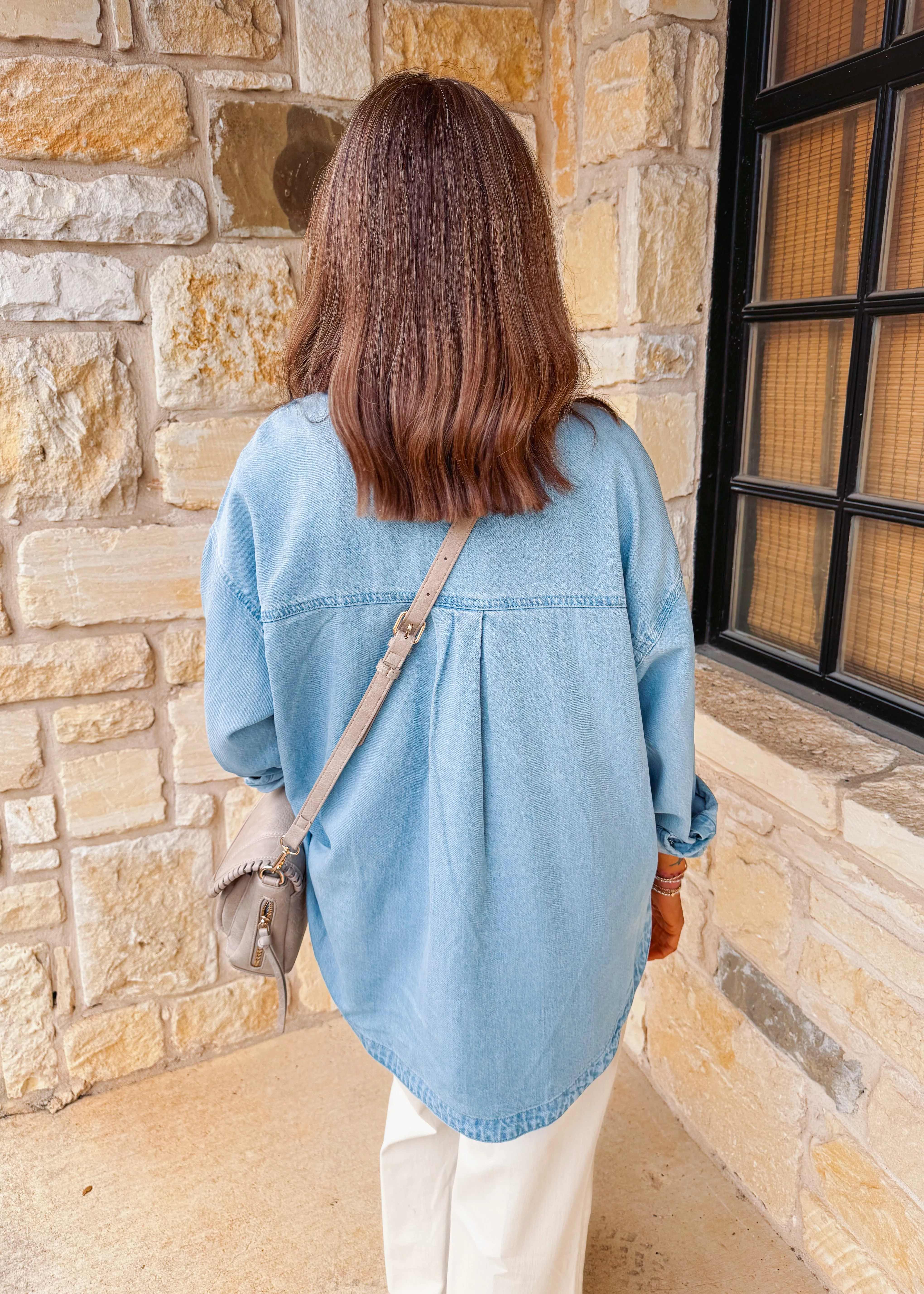 All Day Denim Jacket- Light Vintage Indigo