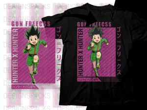 Anime Hunter X Hunter Gon Freecss Png Digital Download