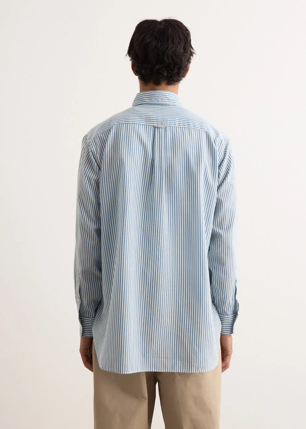 B.D. Classic Fit Wool Stripe Shirt