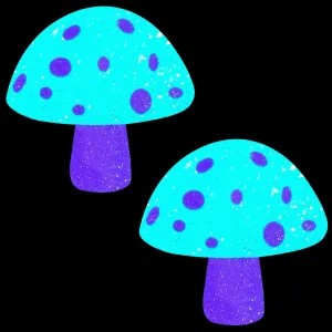 Black Light Reactive Shroom Pasties