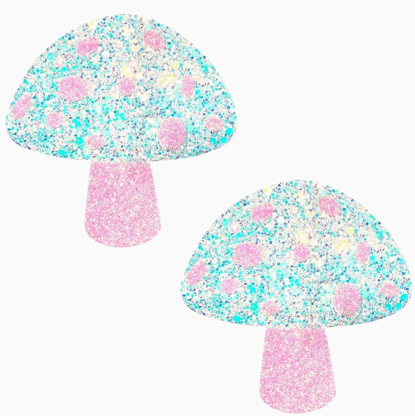 Black Light Reactive Shroom Pasties