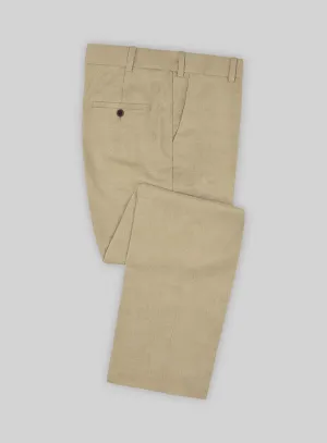 Bristol Beige Wool Pants