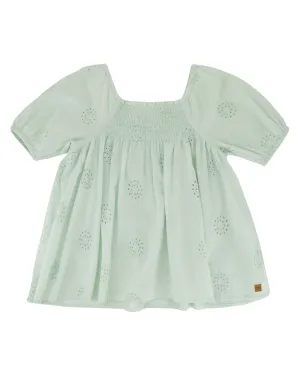 Broderie Puff Sleeve Top