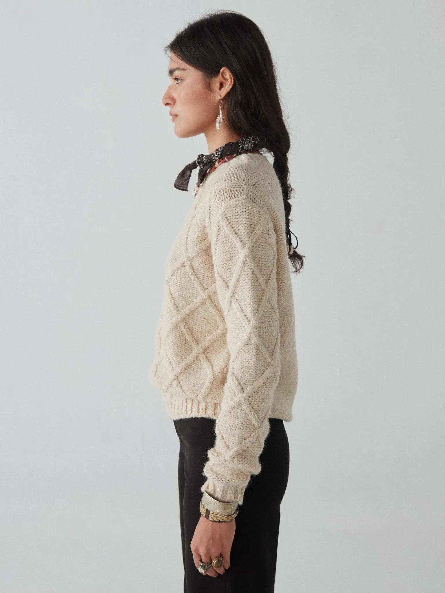 Bruce Sweater - Diamond Ivory