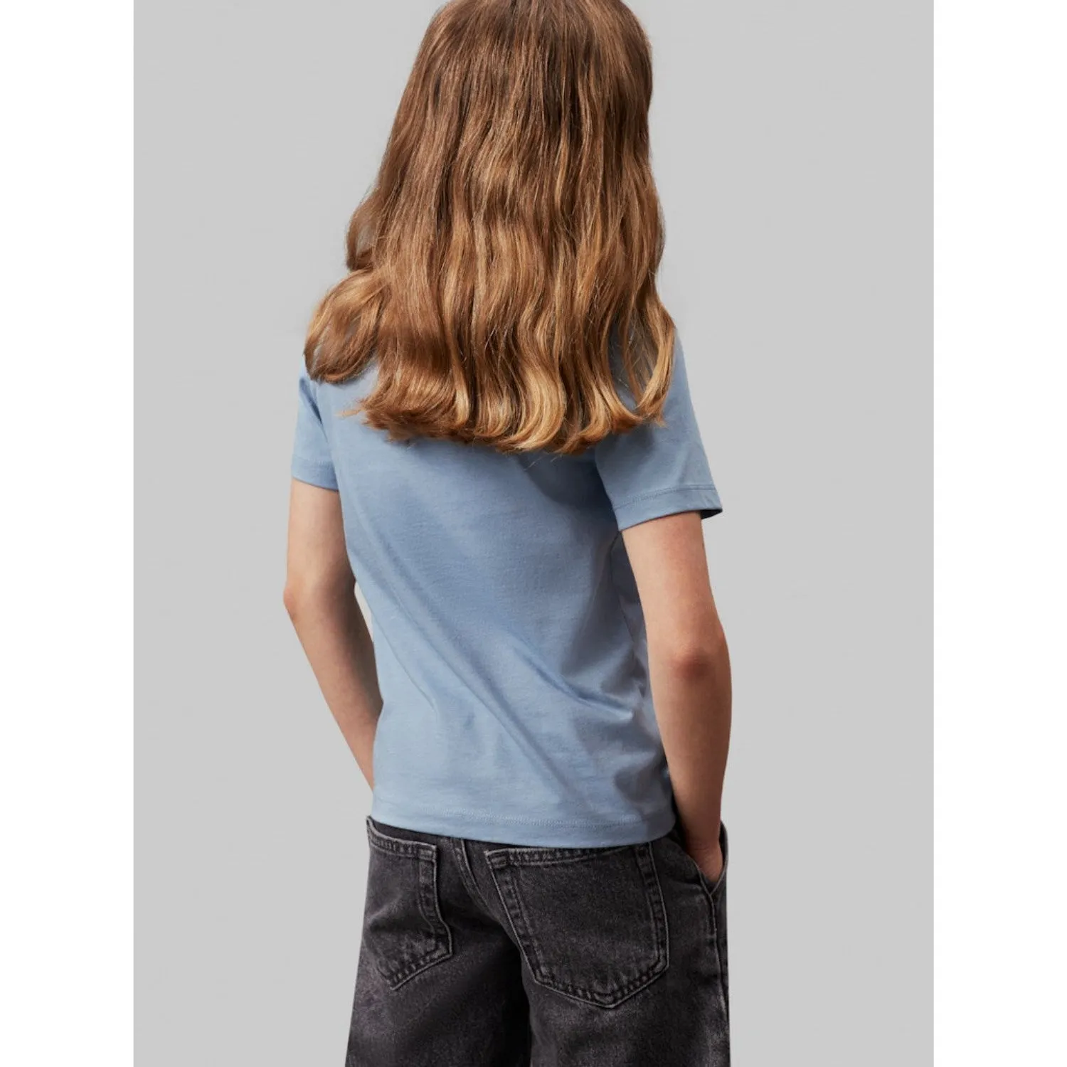 Calvin Klein Ck Black / Faded Blue 2-Pack MonAndram Tee Ss