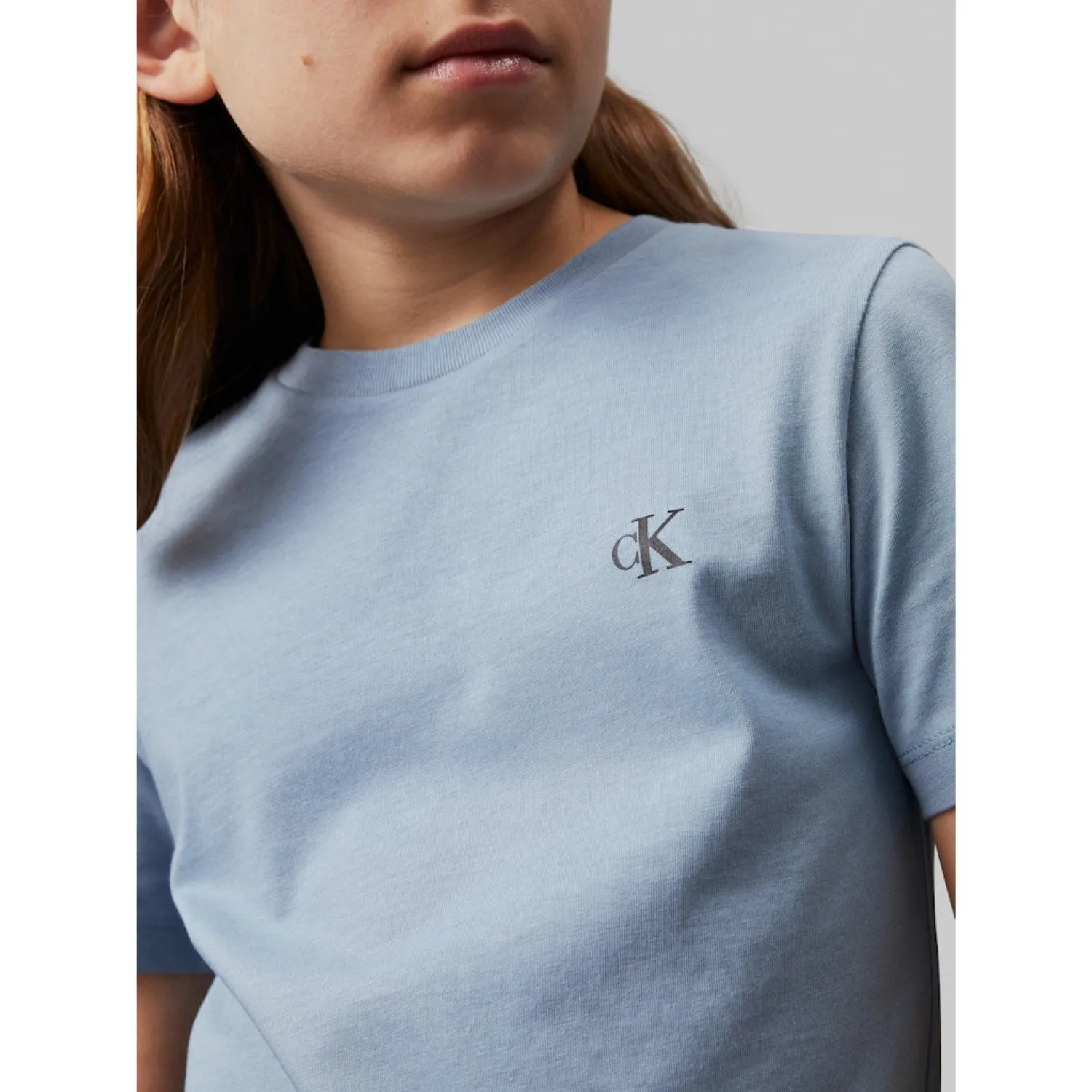 Calvin Klein Ck Black / Faded Blue 2-Pack MonAndram Tee Ss