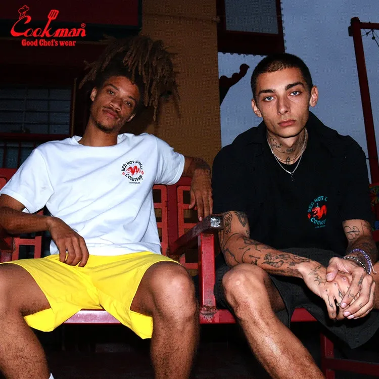 Cookman Tees - Chili Dragon : White