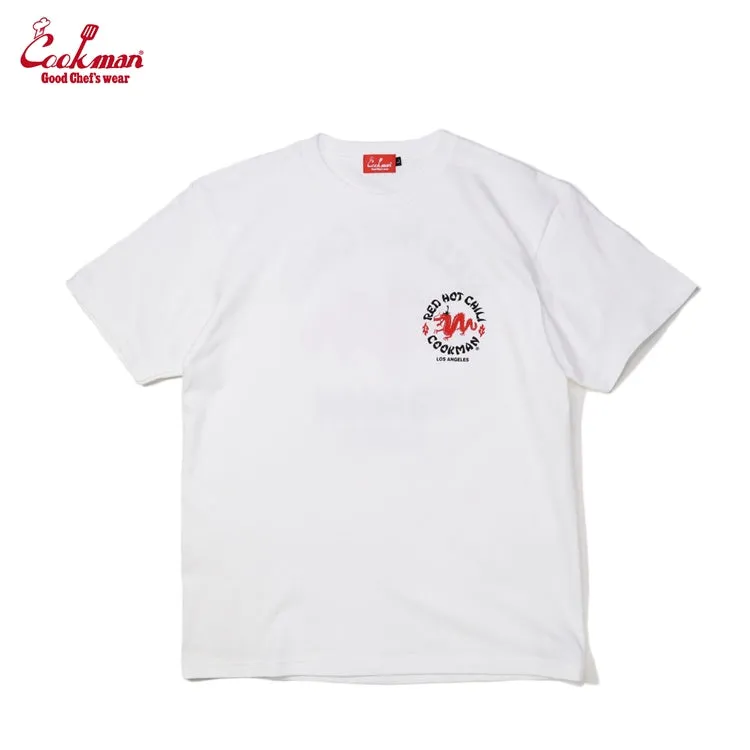 Cookman Tees - Chili Dragon : White