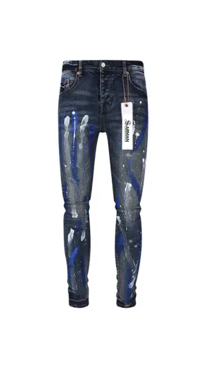 Delzxu - Skinny Legs Denim Jeans for Men