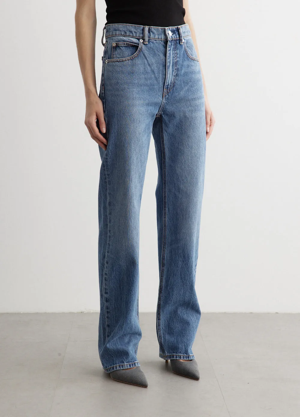 Ez Mid-Rise Relaxed Jeans