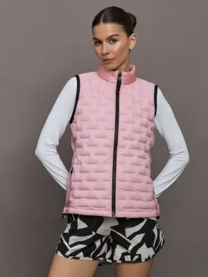 Fenja Lightweight Vest - Cameo Pink