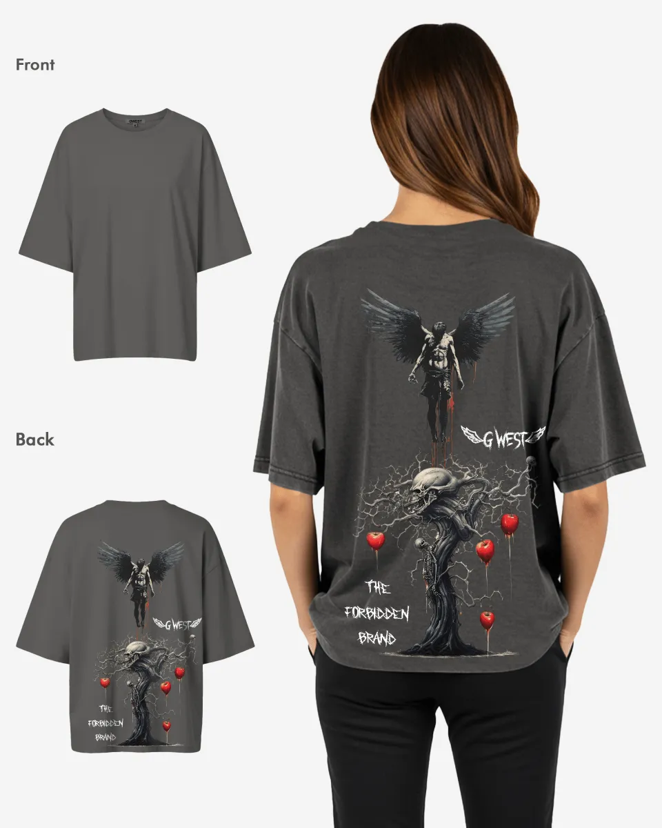 G West Oversized Forbidden Brand Tee - Women