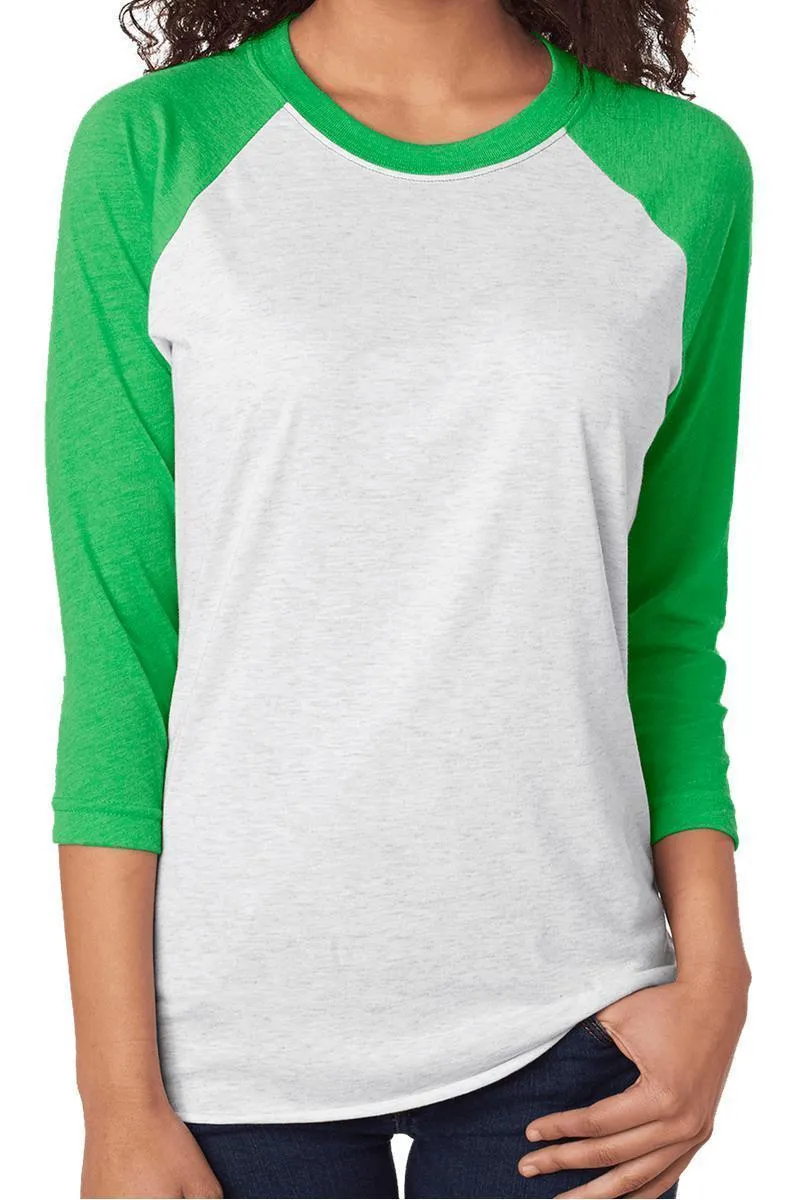 Griswolds Tree Farm Tri-Blend Unisex 3/4 Raglan
