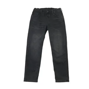 H&M jeans 10-11 years charcoal grey stretchy straight leg jogger style
