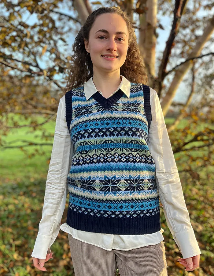 Harley Snowflake Fair Isle Tank Top