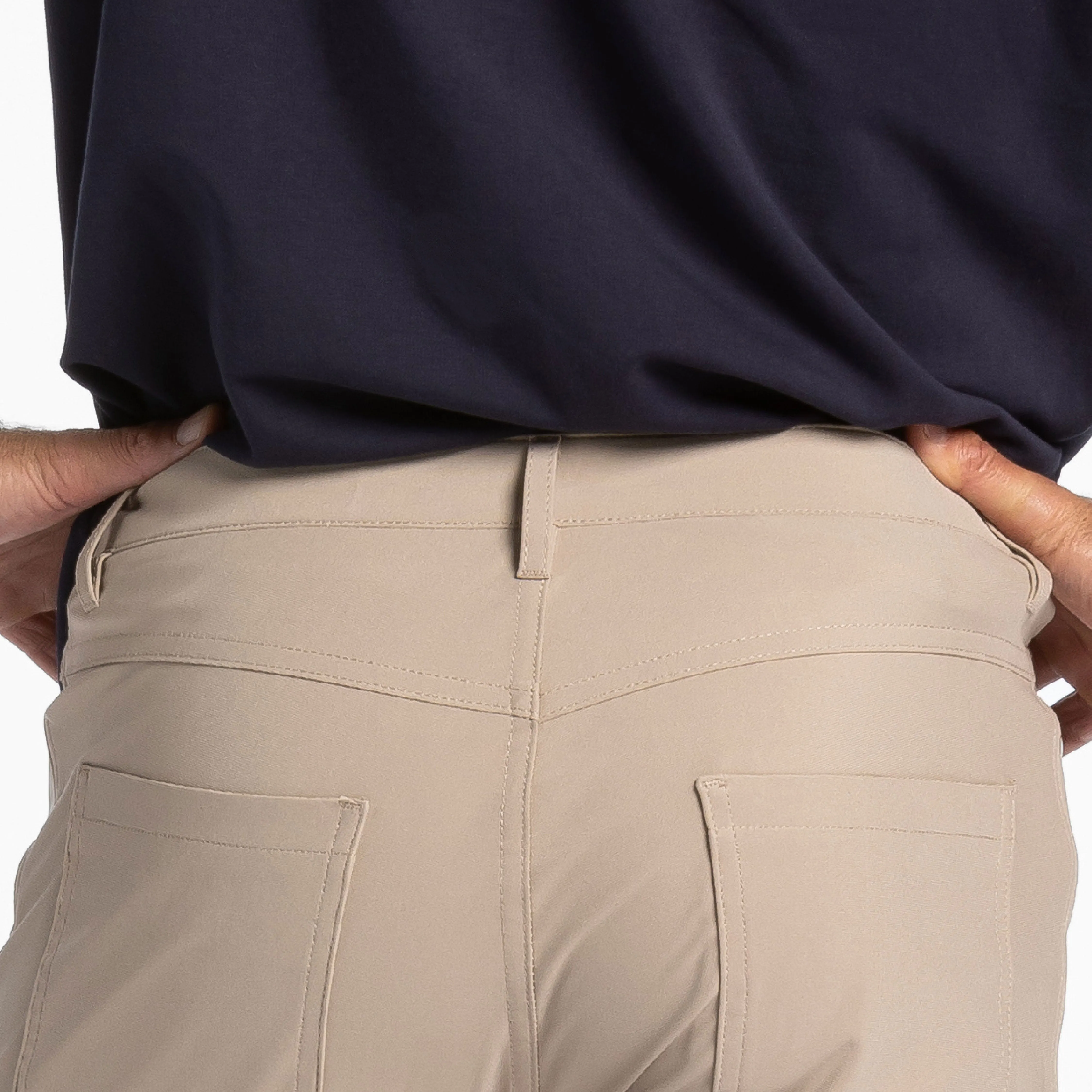 ﻿Khaki Hybrid XYZ Pant