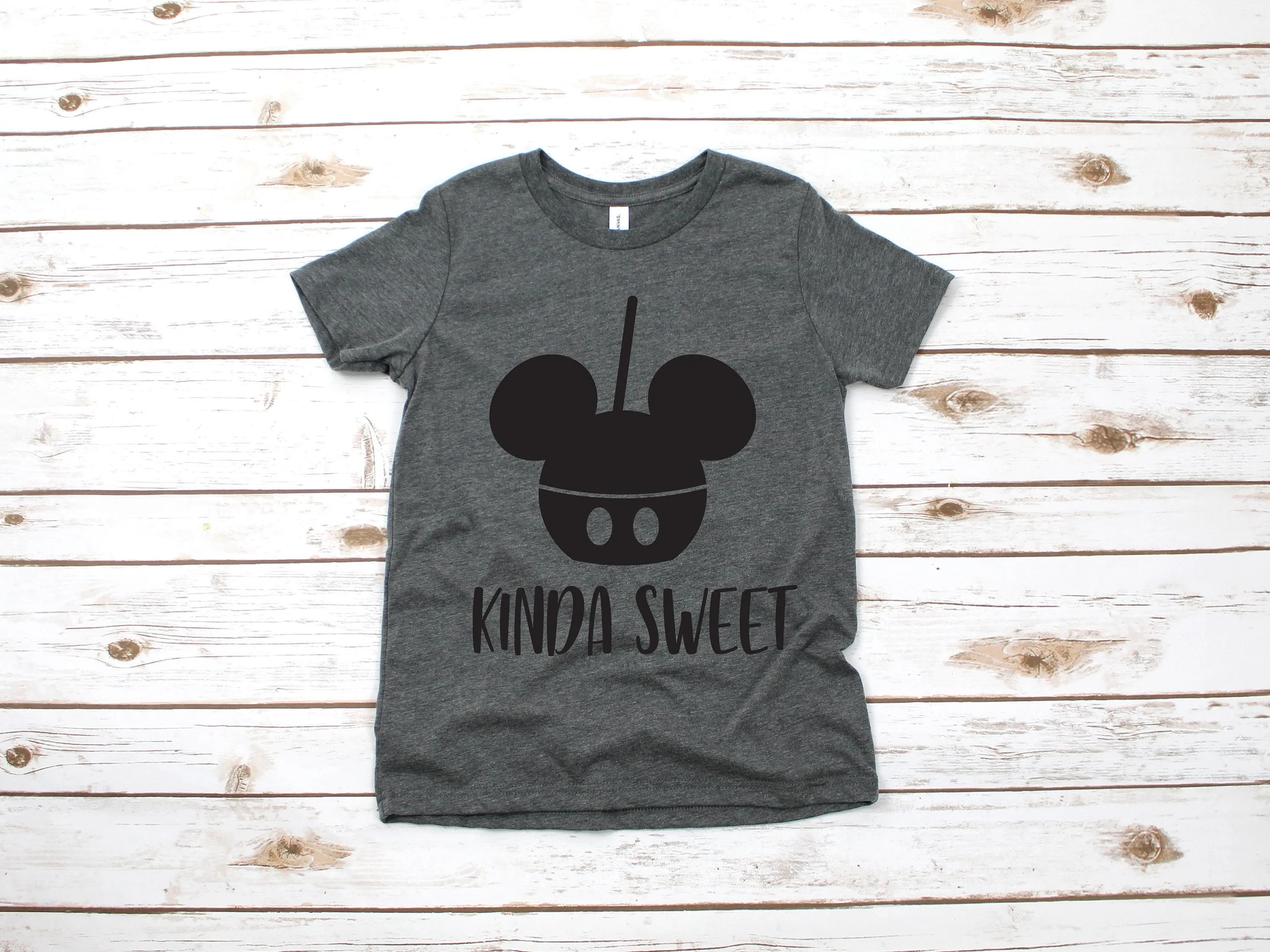 Kinda Sweet Mickey Ice  Cream T Shirt - Infant Toddler Youth Mickey Shirt - Disney Kids Snack Goals Shirt
