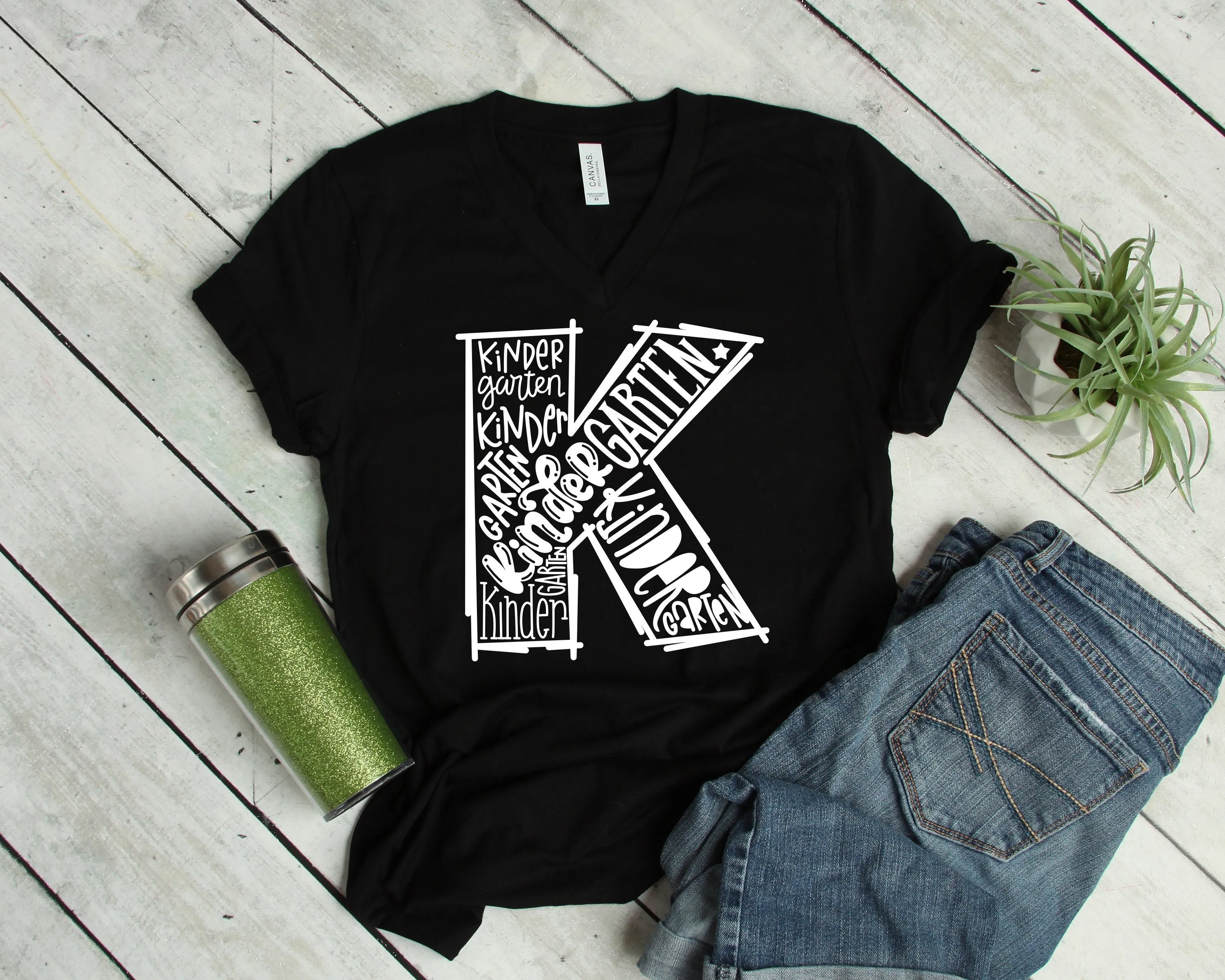 Kindergarten Teacher T Shirt - Grade Level Matching Shirts - Back To School - Teacher Appreciation
