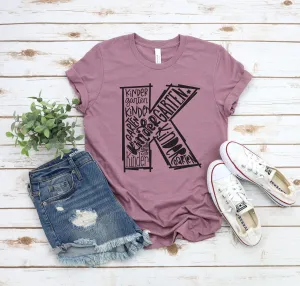 Kindergarten Teacher T Shirt - Grade Level Matching Shirts - Back To School - Teacher Appreciation