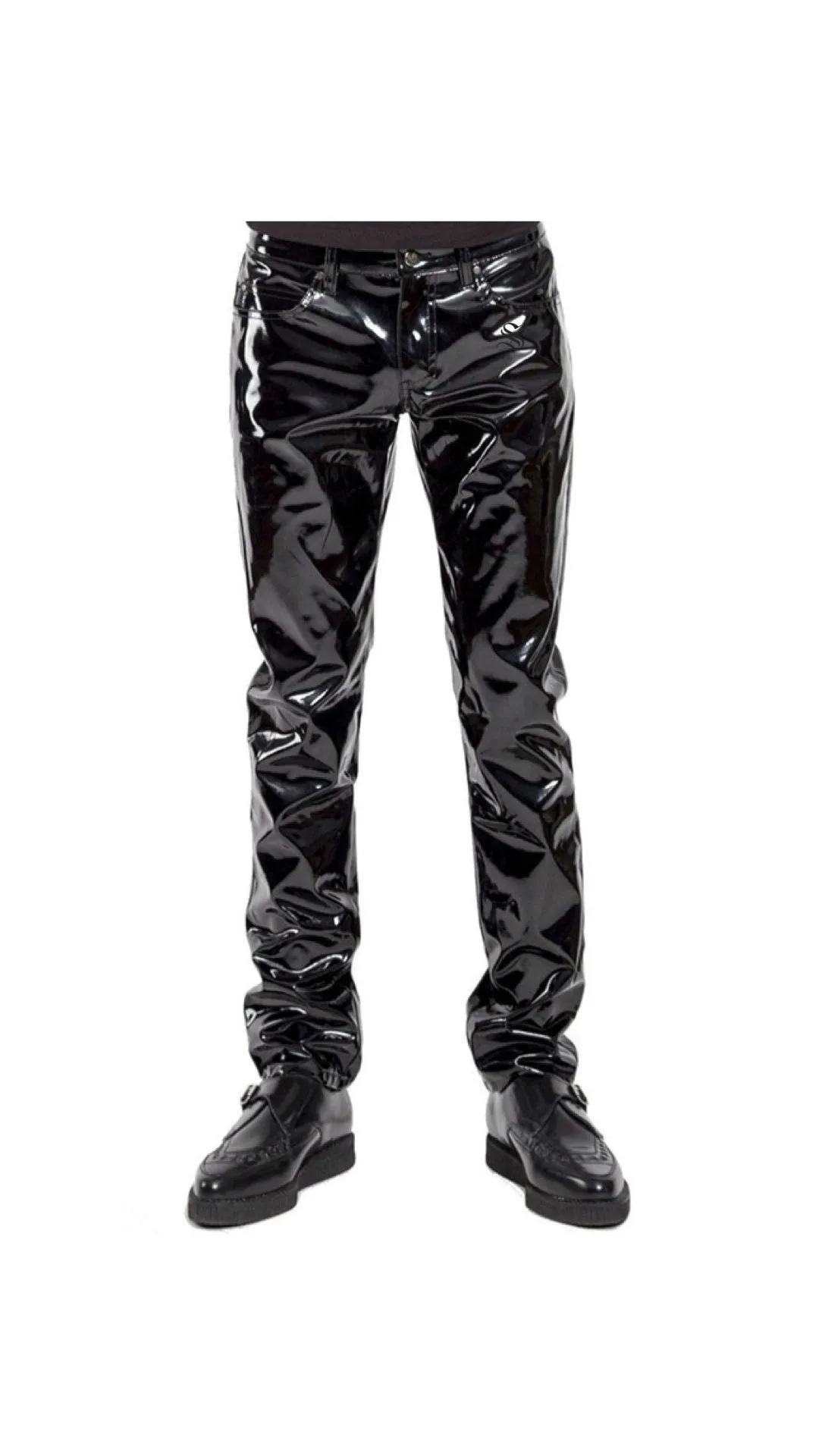 Kizbono 2C - Pu Leather Pants for Men
