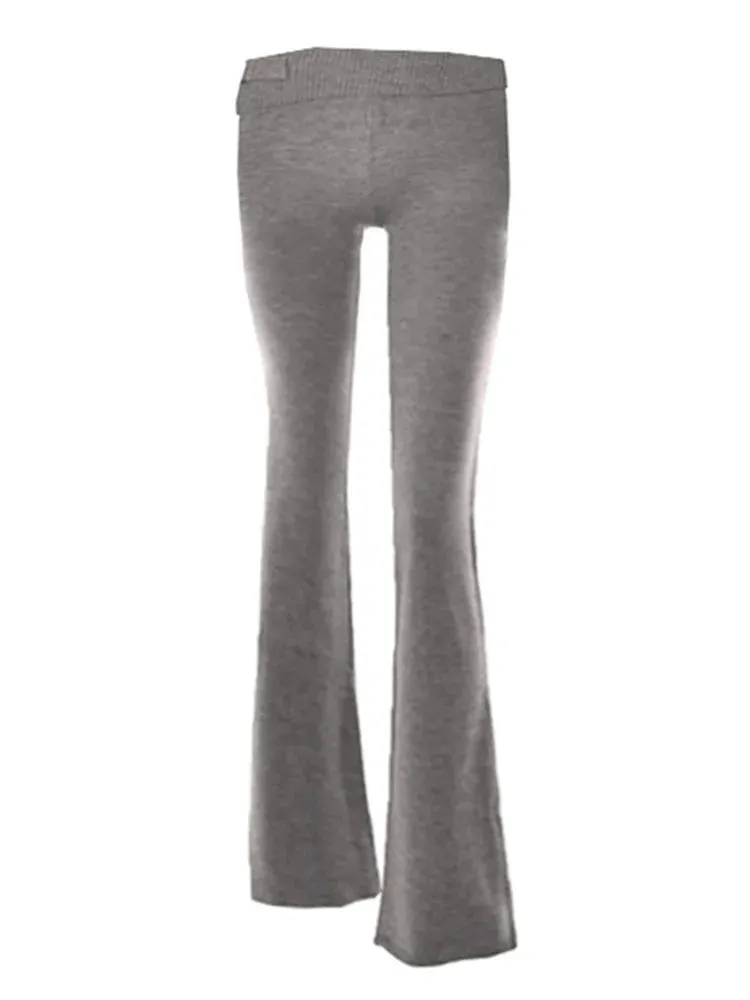 Knit Zipper Hooded Top And Pants Set