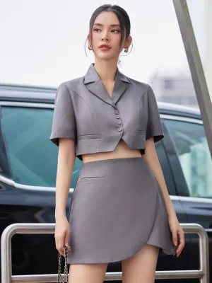 Lame Skirt - Youthful and Elegant, Suitable For Office Wear