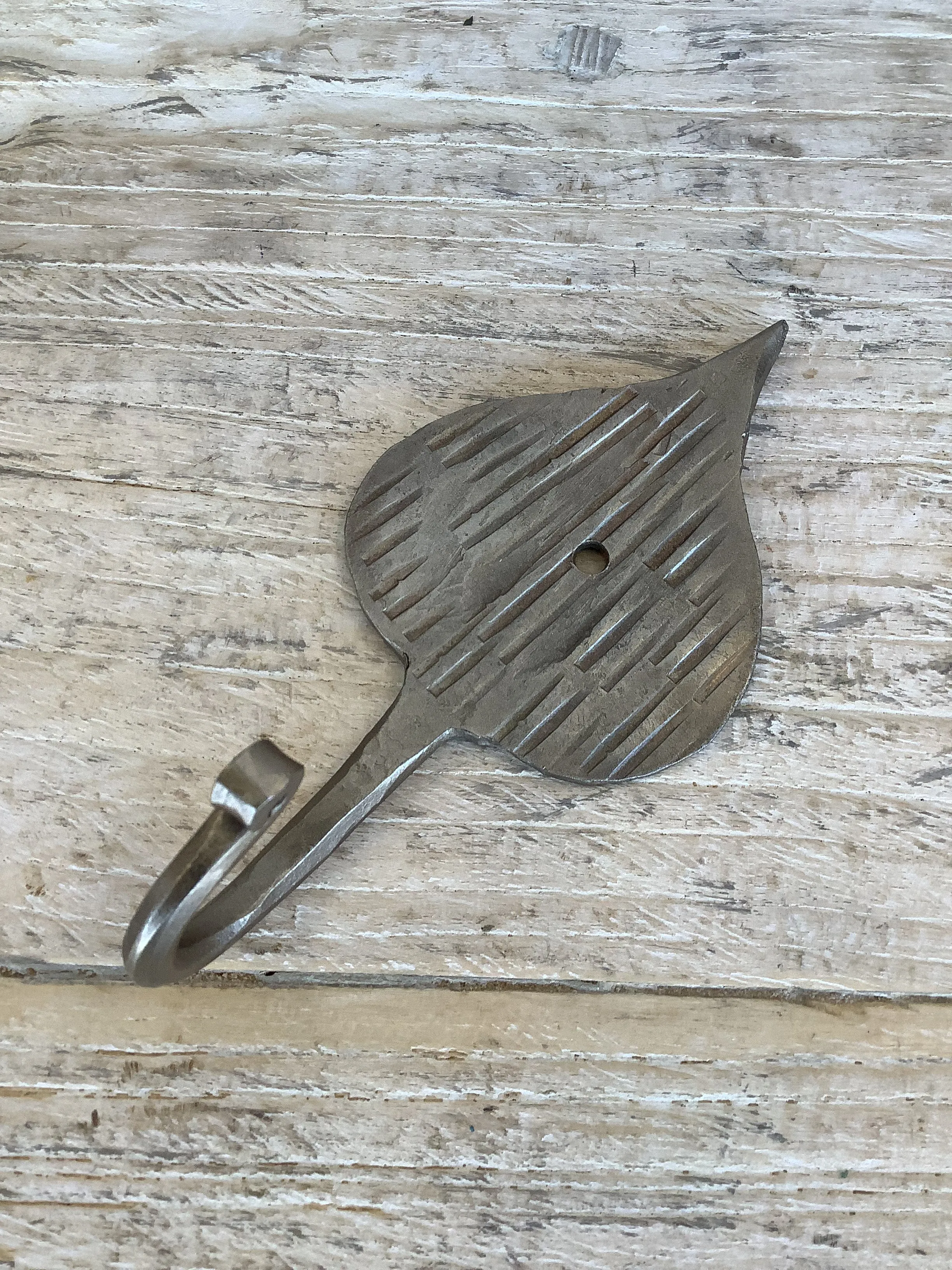 Leaf Coat Hooks - Antique Brass