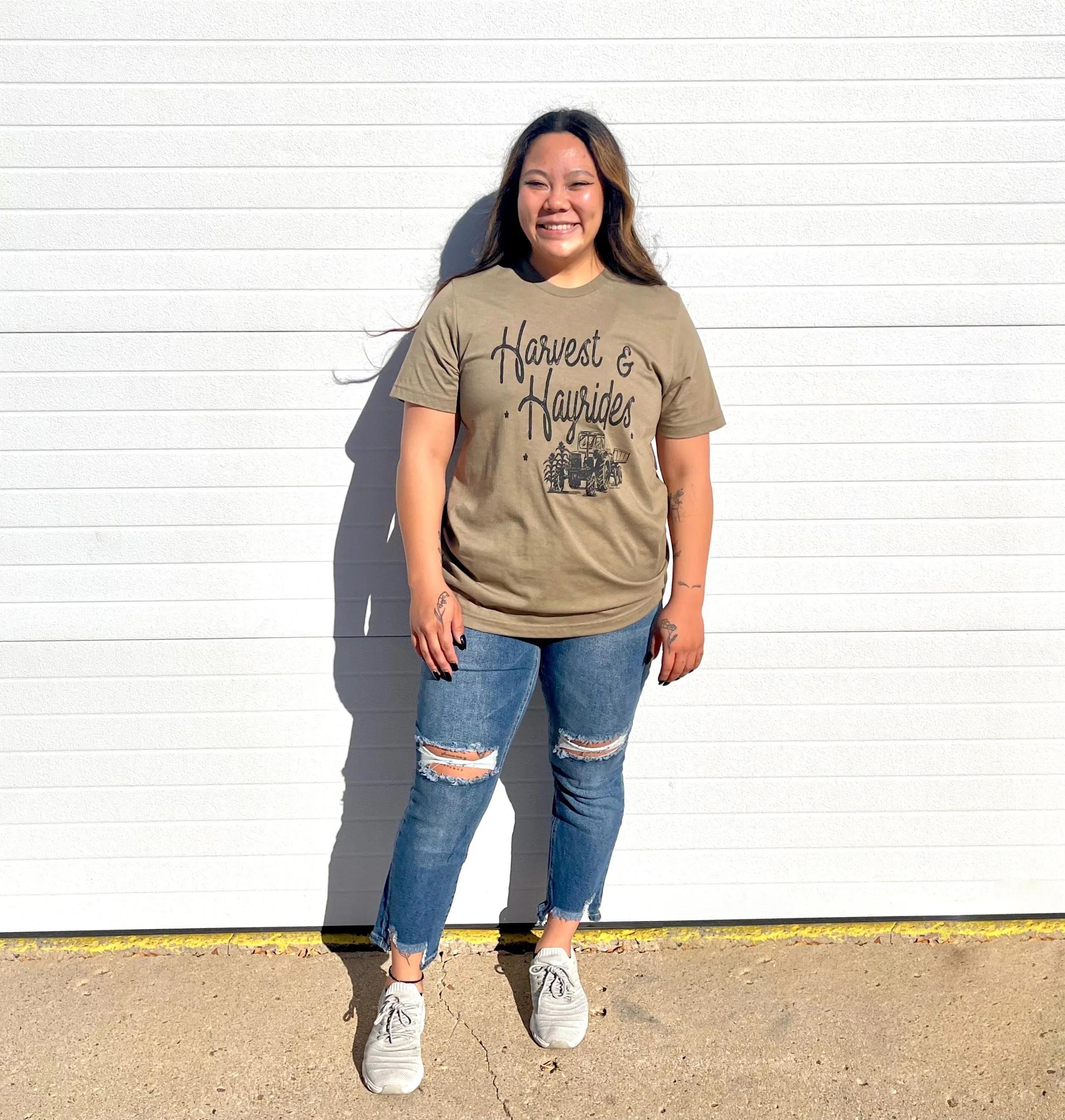LEMON LORRAINES- "Harvest & Hayrides" Graphic Tee