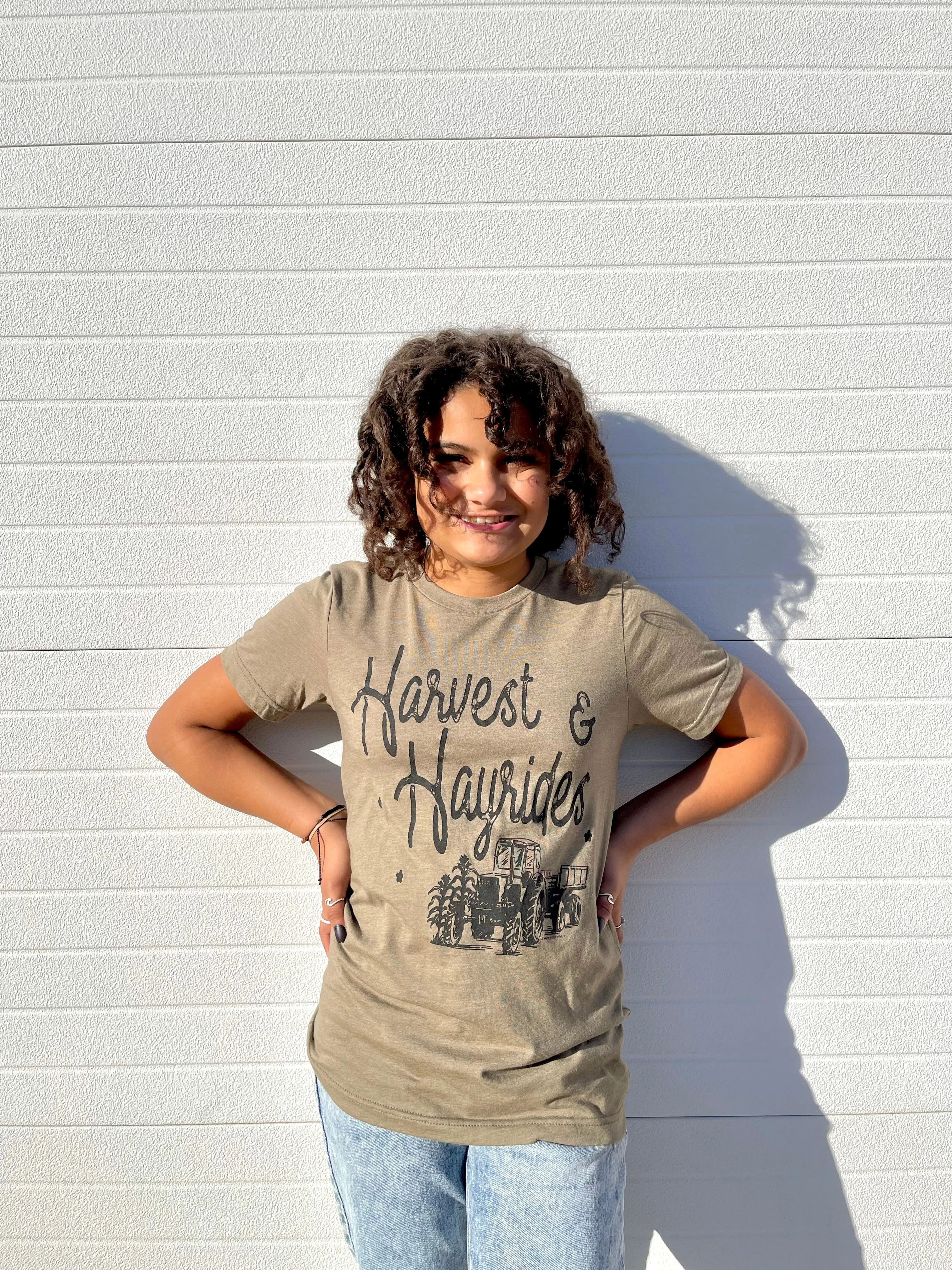 LEMON LORRAINES- "Harvest & Hayrides" Graphic Tee