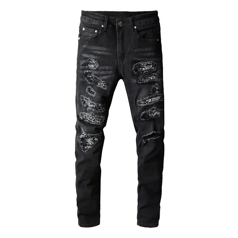 Mallo - Black Jeans for Men