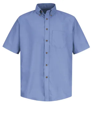 Men's Short Sleeve Dress Shirt - SP80 - Light Blue