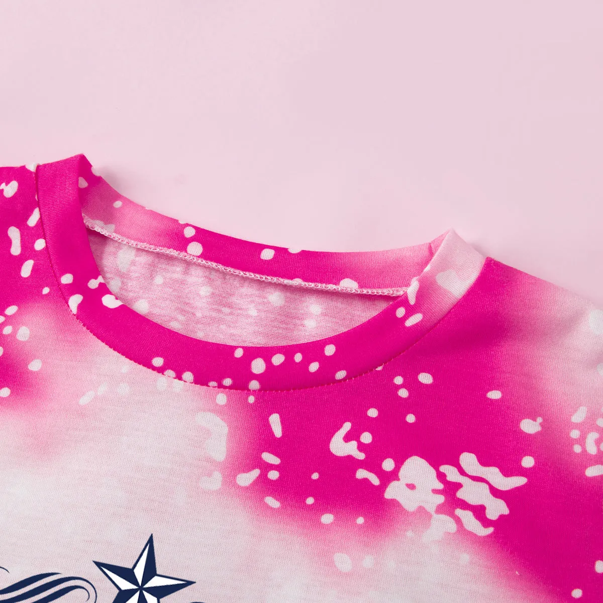 Mommy and Me 4th Of July Independence Day Series Short Sleeve Shirts