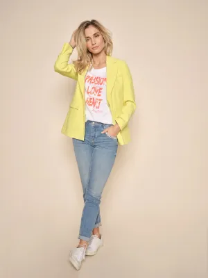 Mos Mosh Yellow Plum Bine Leia Blazer