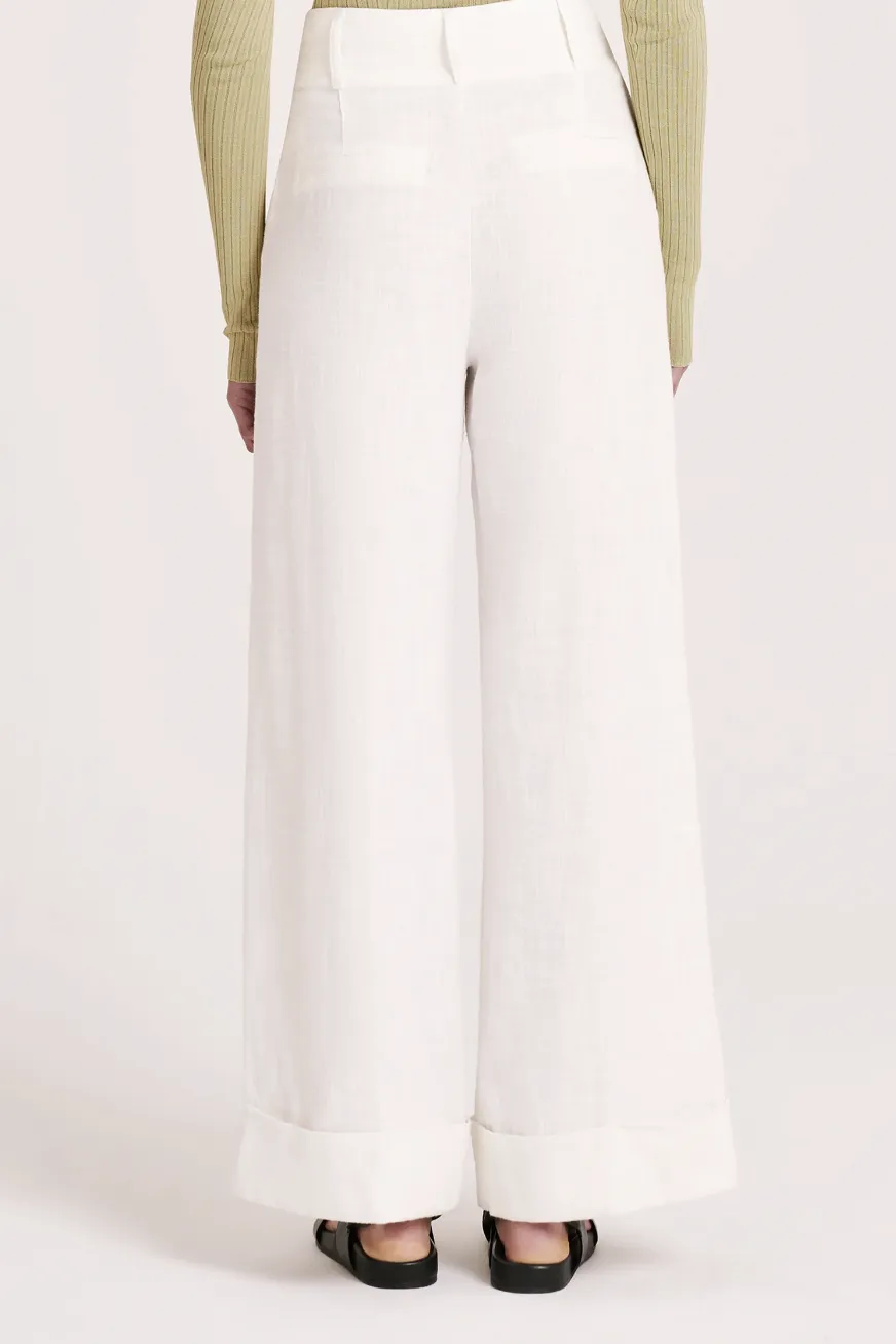 NUDE LUCY PALOMA TAILORED PANT - SALT