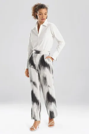 Painted Ikat Pants