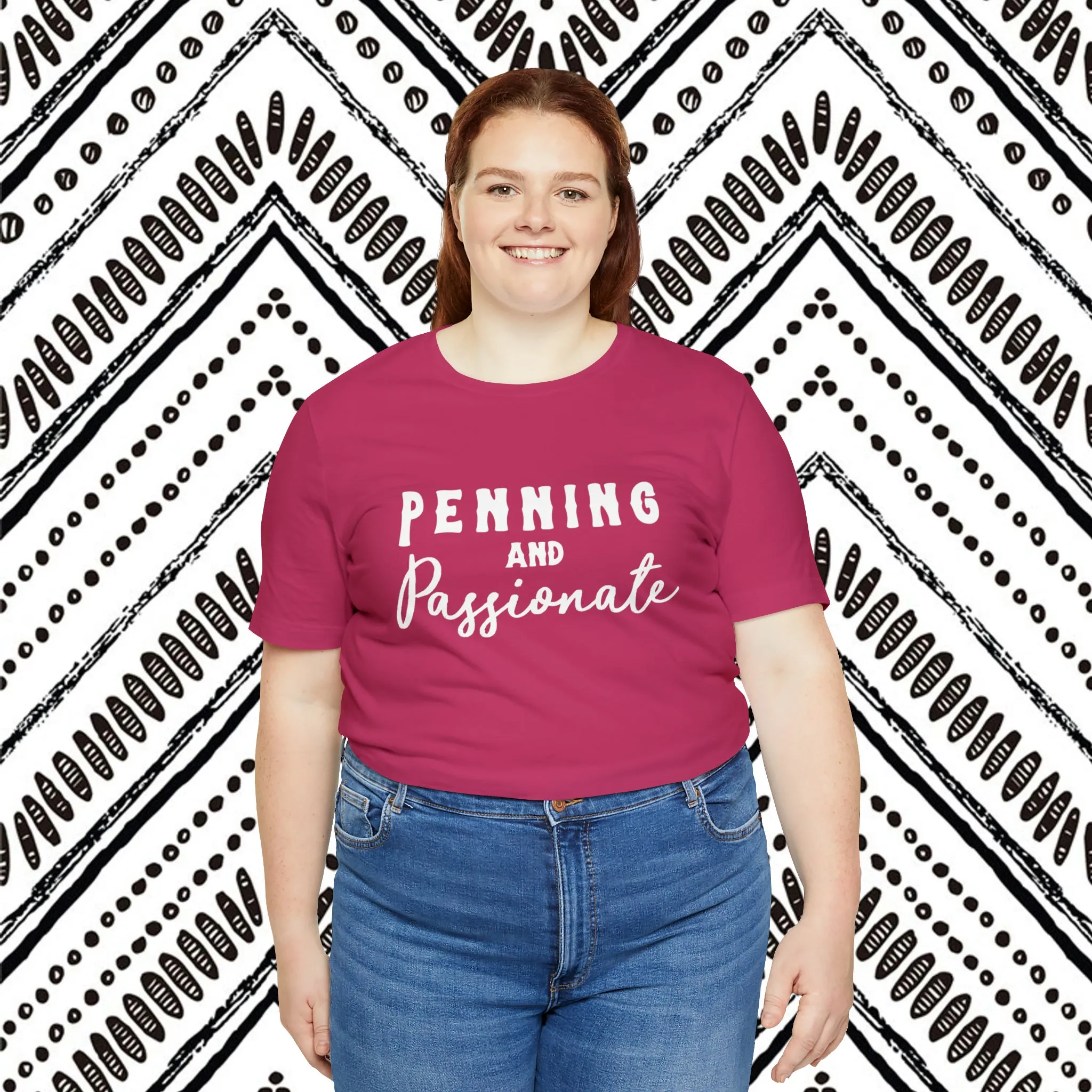 Penning & Passionate Short Sleeve Tee