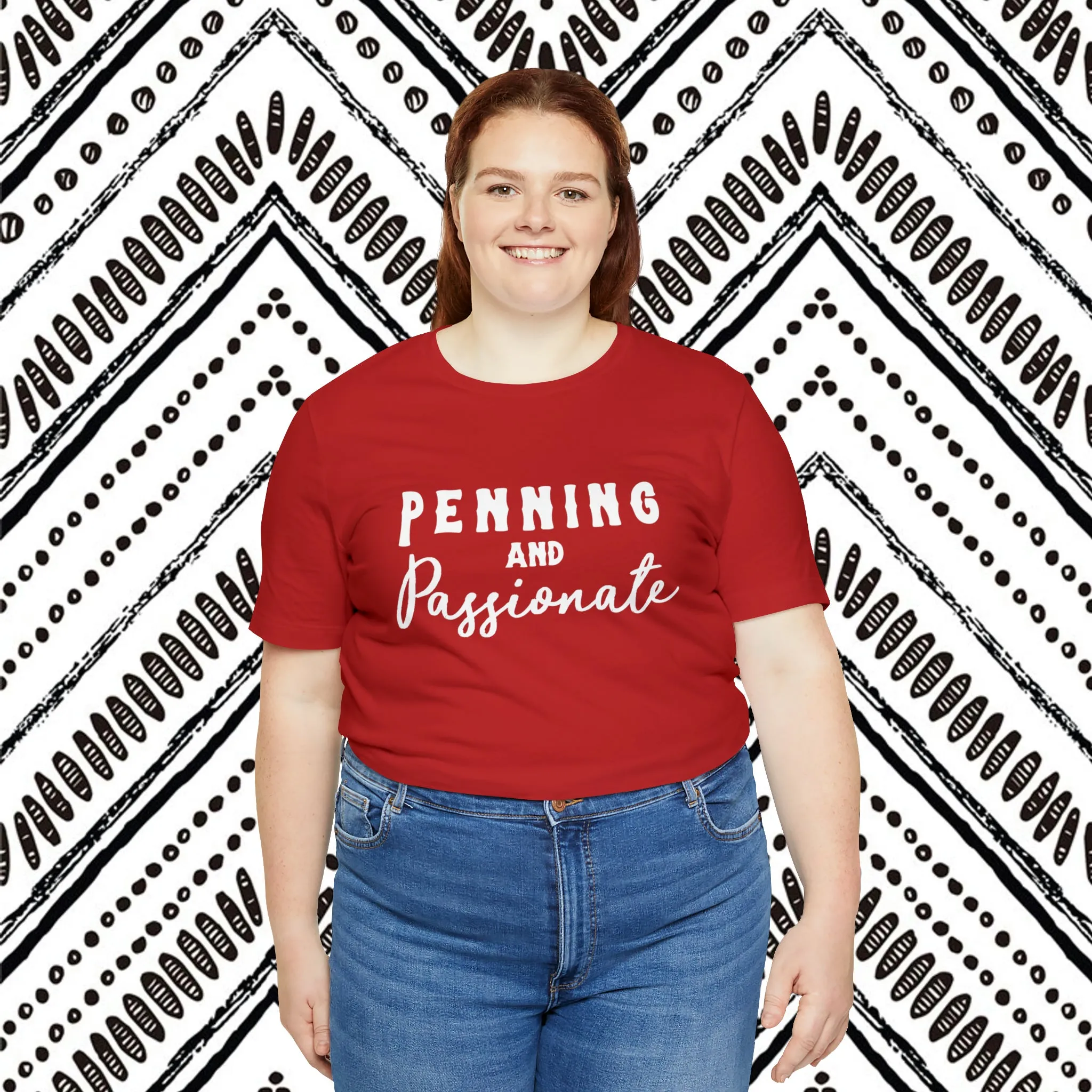 Penning & Passionate Short Sleeve Tee
