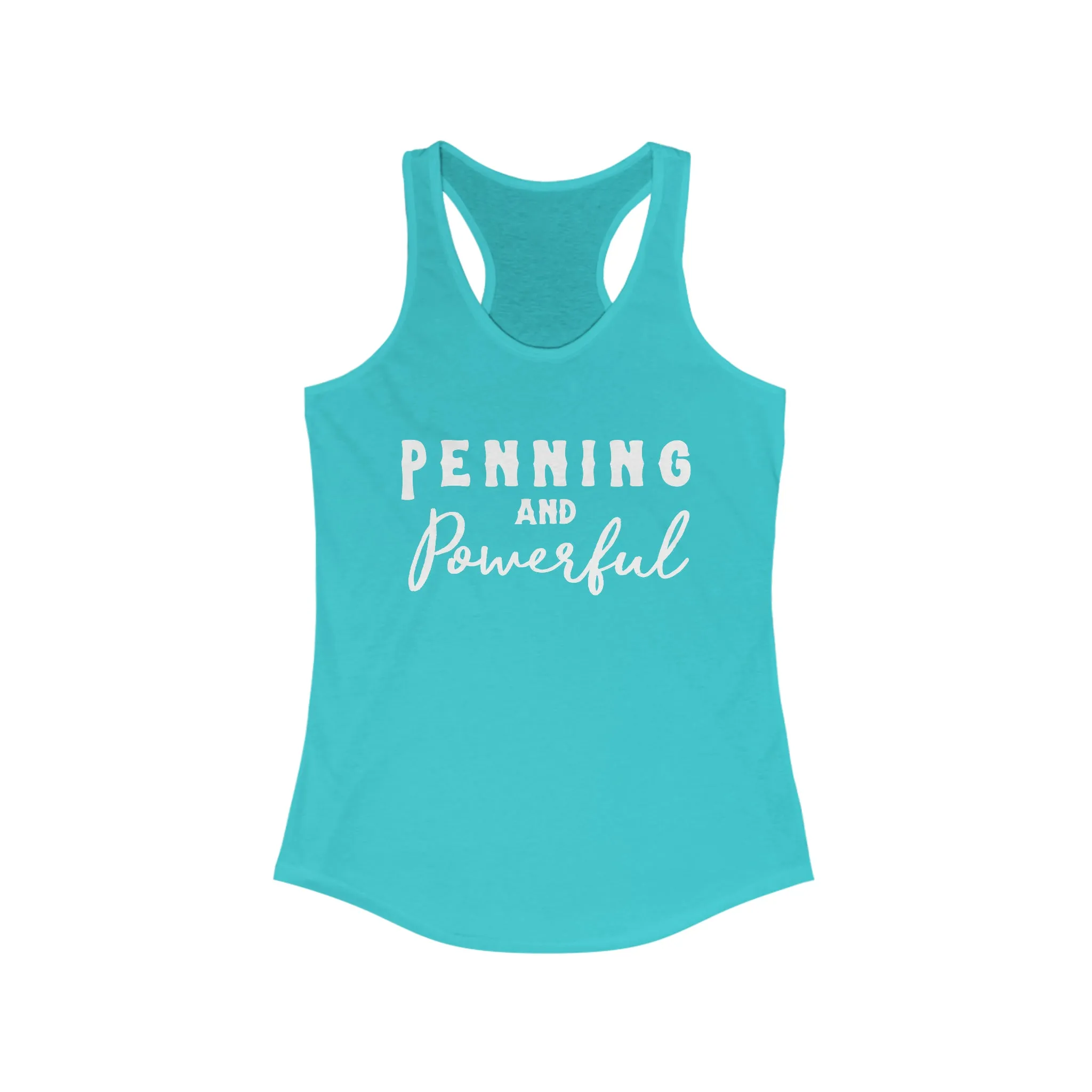 Penning & Powerful Racerback Tank