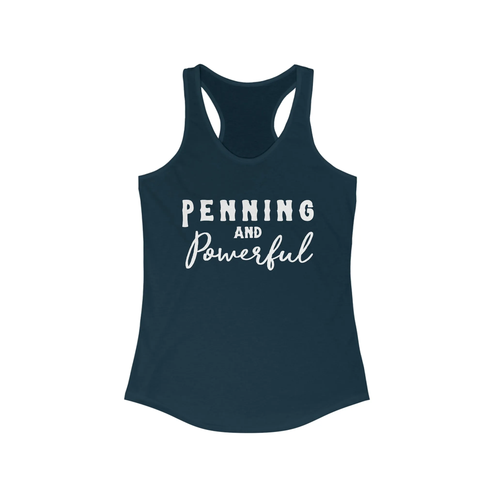 Penning & Powerful Racerback Tank