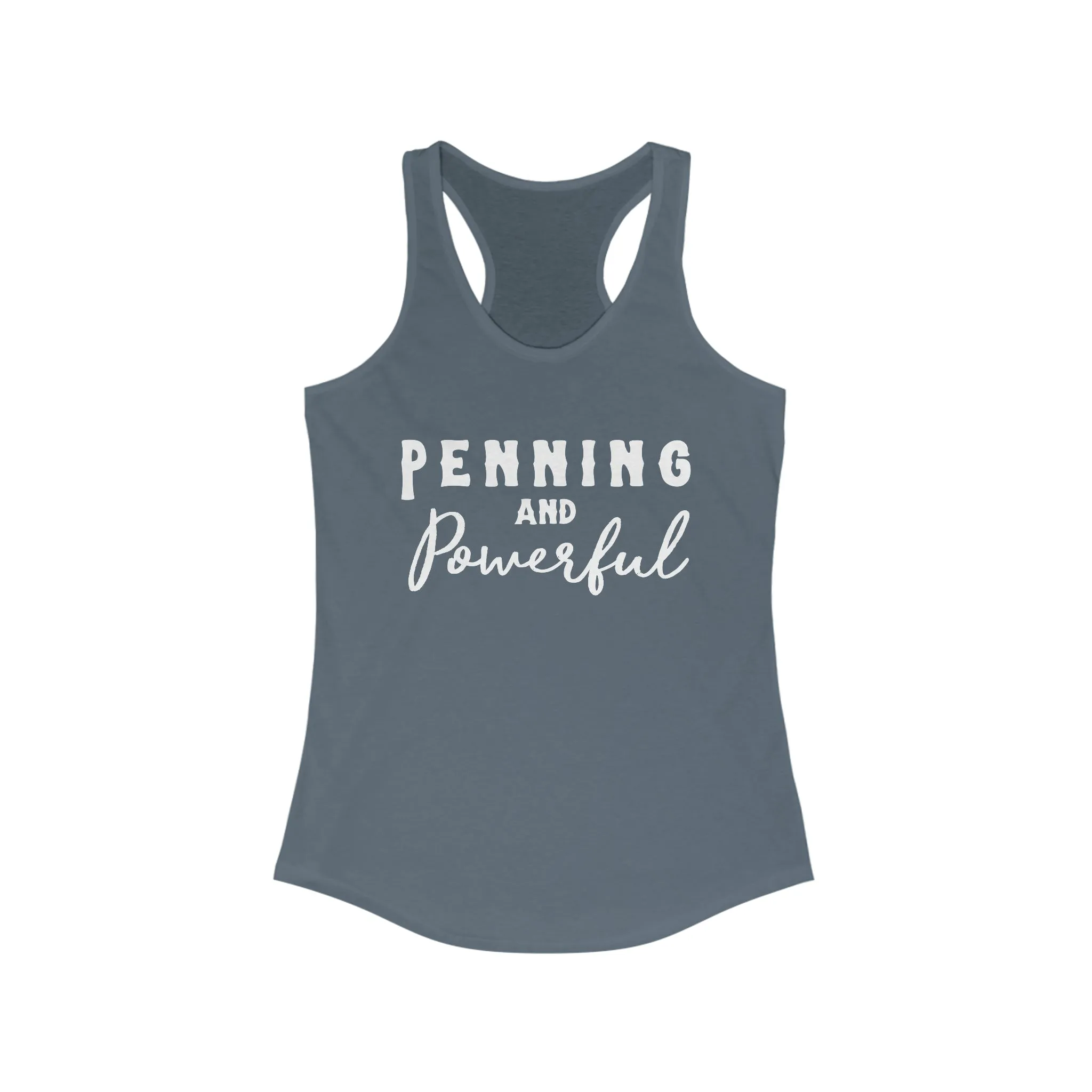Penning & Powerful Racerback Tank