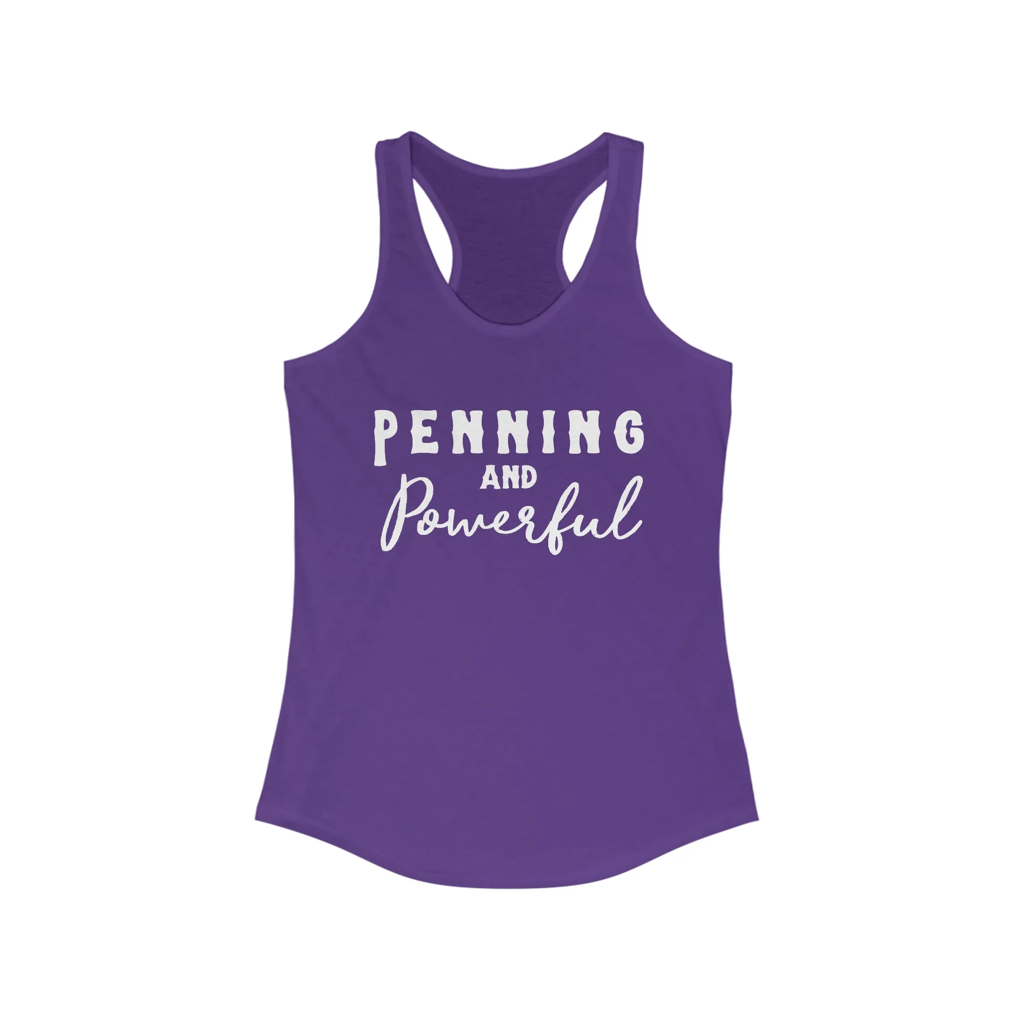 Penning & Powerful Racerback Tank