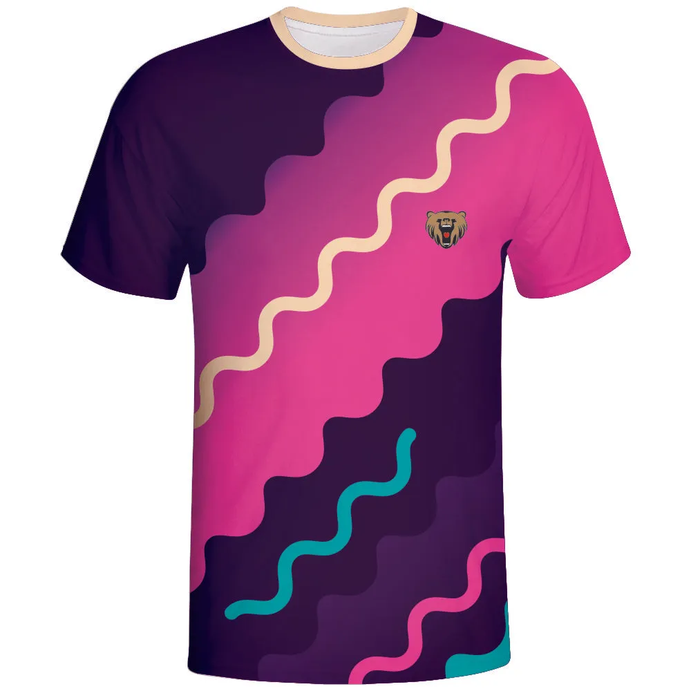 Pink Design Gaming Shirts Professional Gaming Clothing