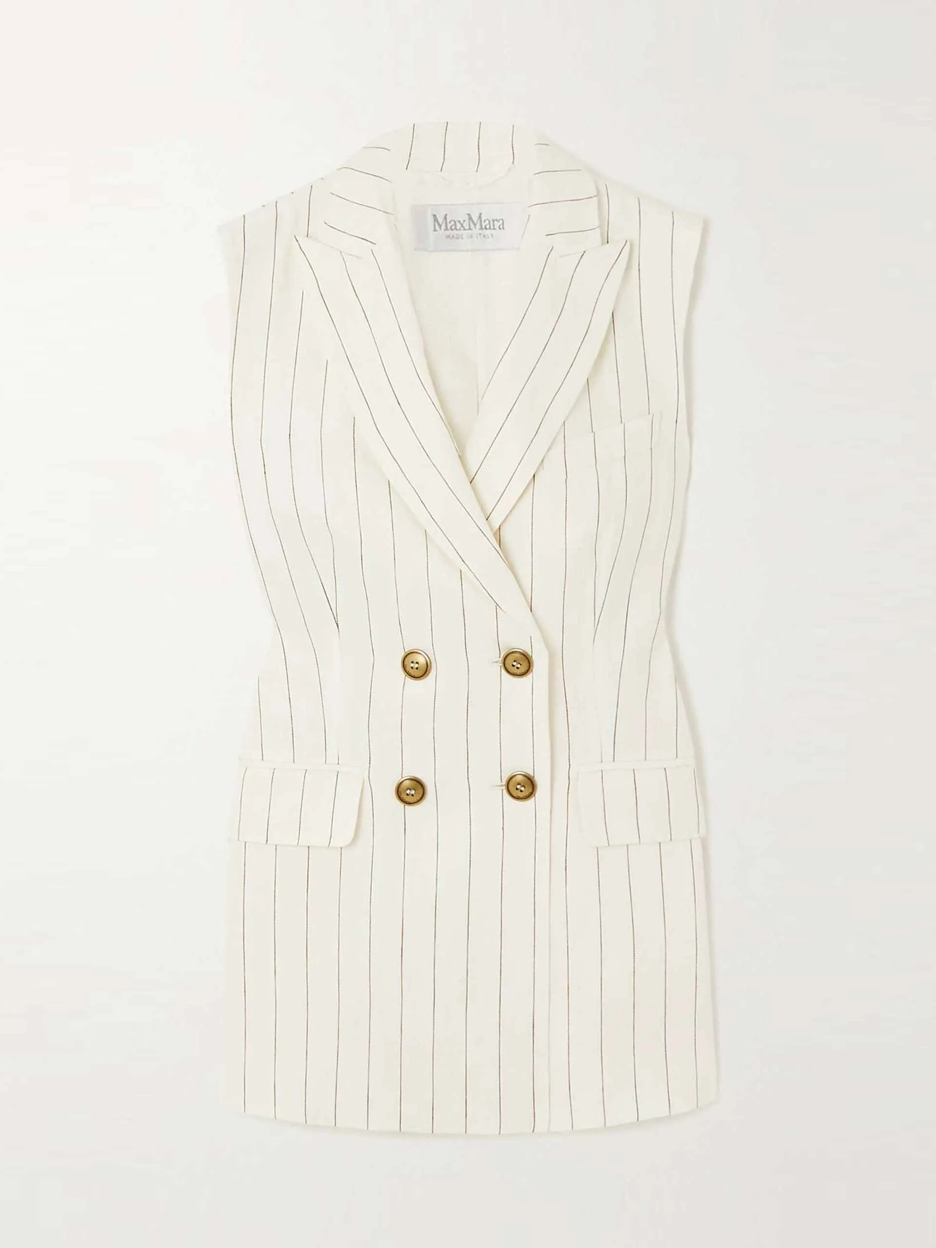 Pinstripe waistcoat