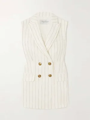 Pinstripe waistcoat