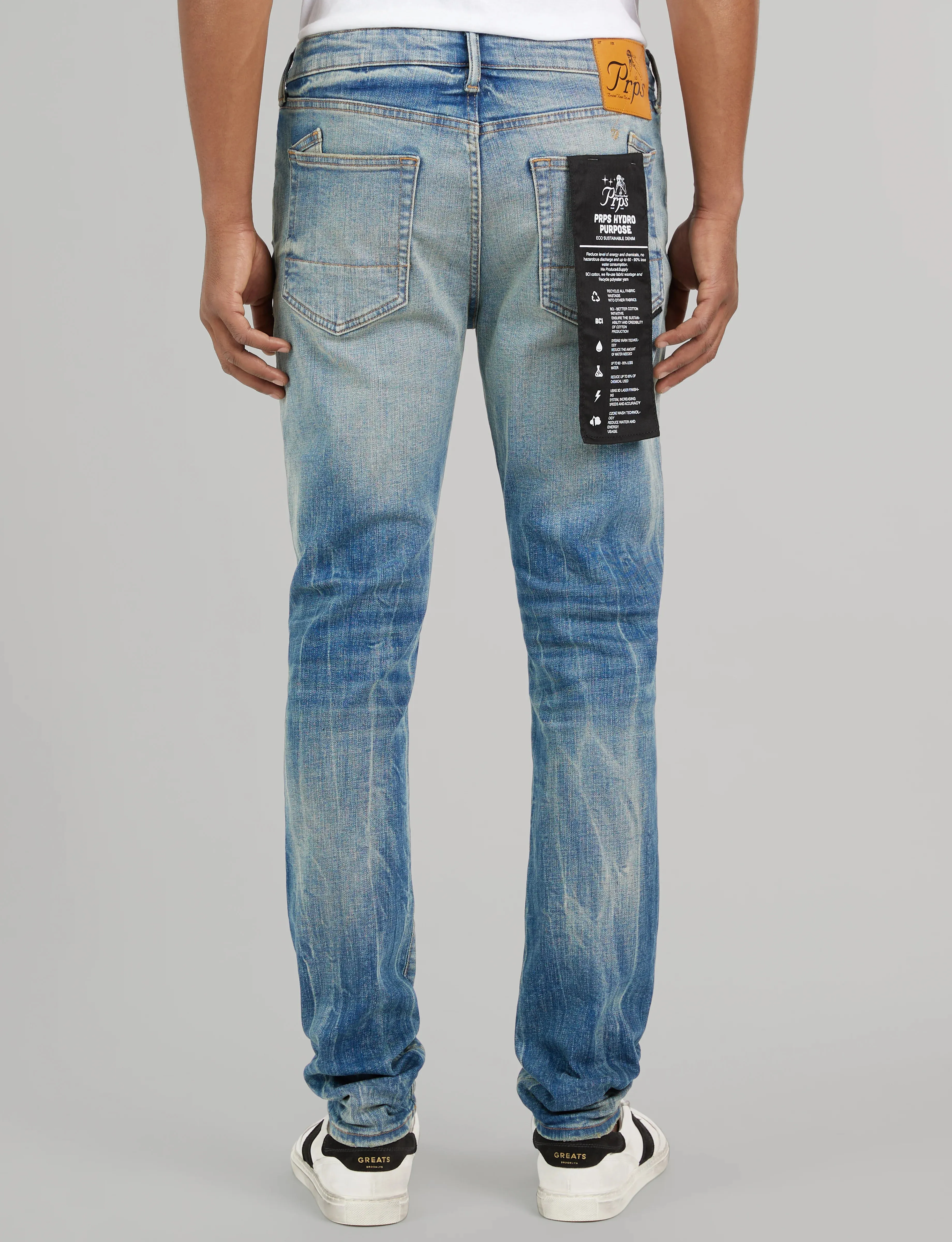 PRPS Light Indigo Le Sabre Stretch Jeans