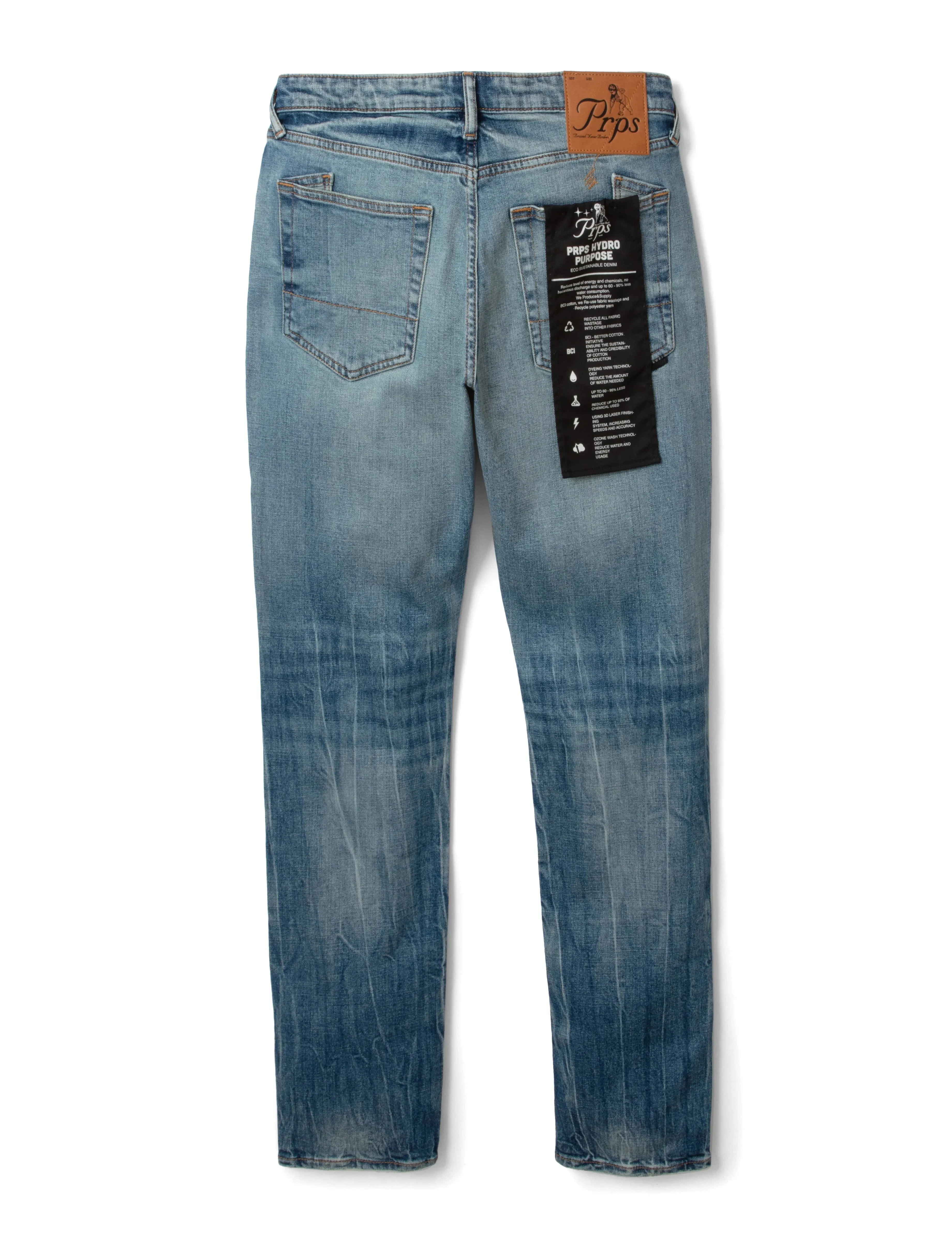 PRPS Light Indigo Le Sabre Stretch Jeans