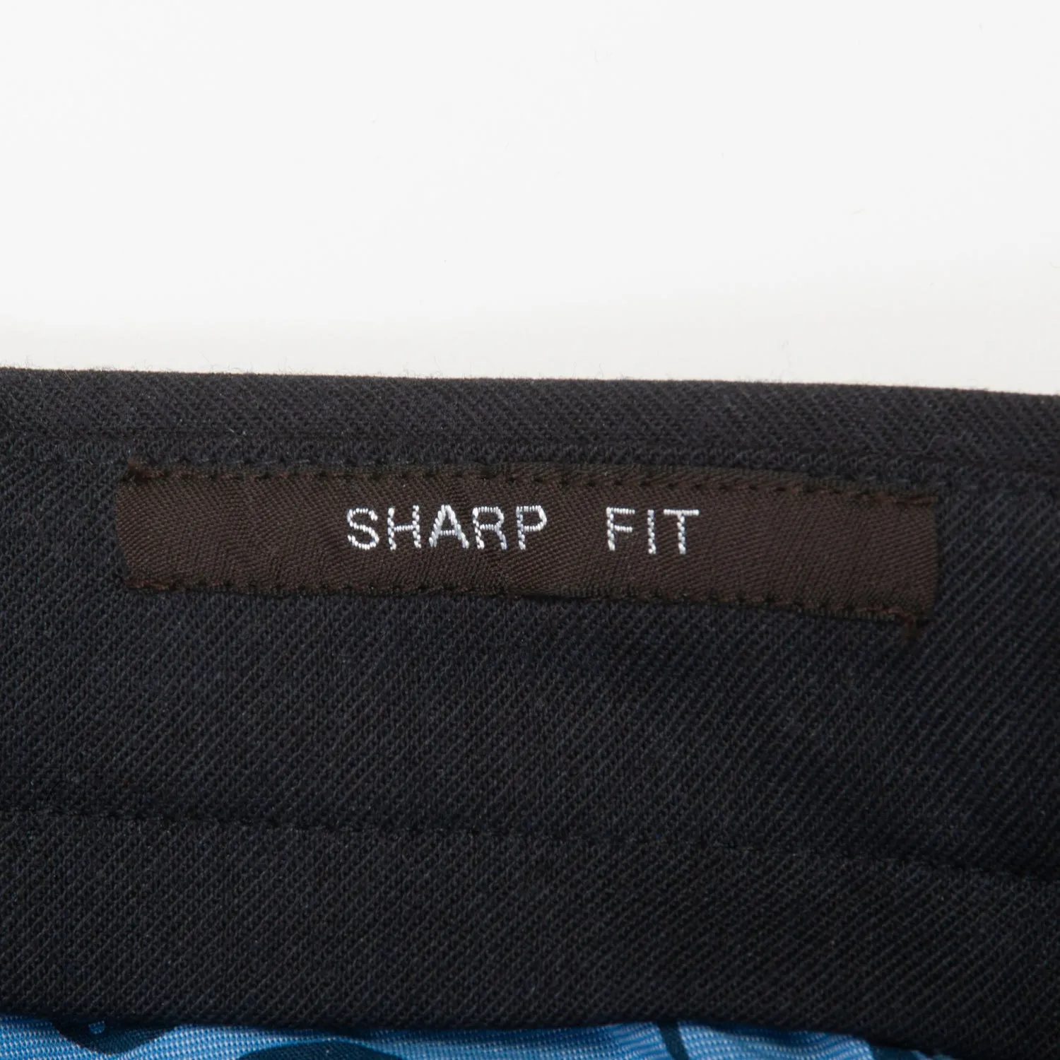 PT01 Navy Blue Sharp Fit Pleated Drawstring Pants