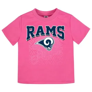 Rams Girls Short Sleeve Tee Shirt