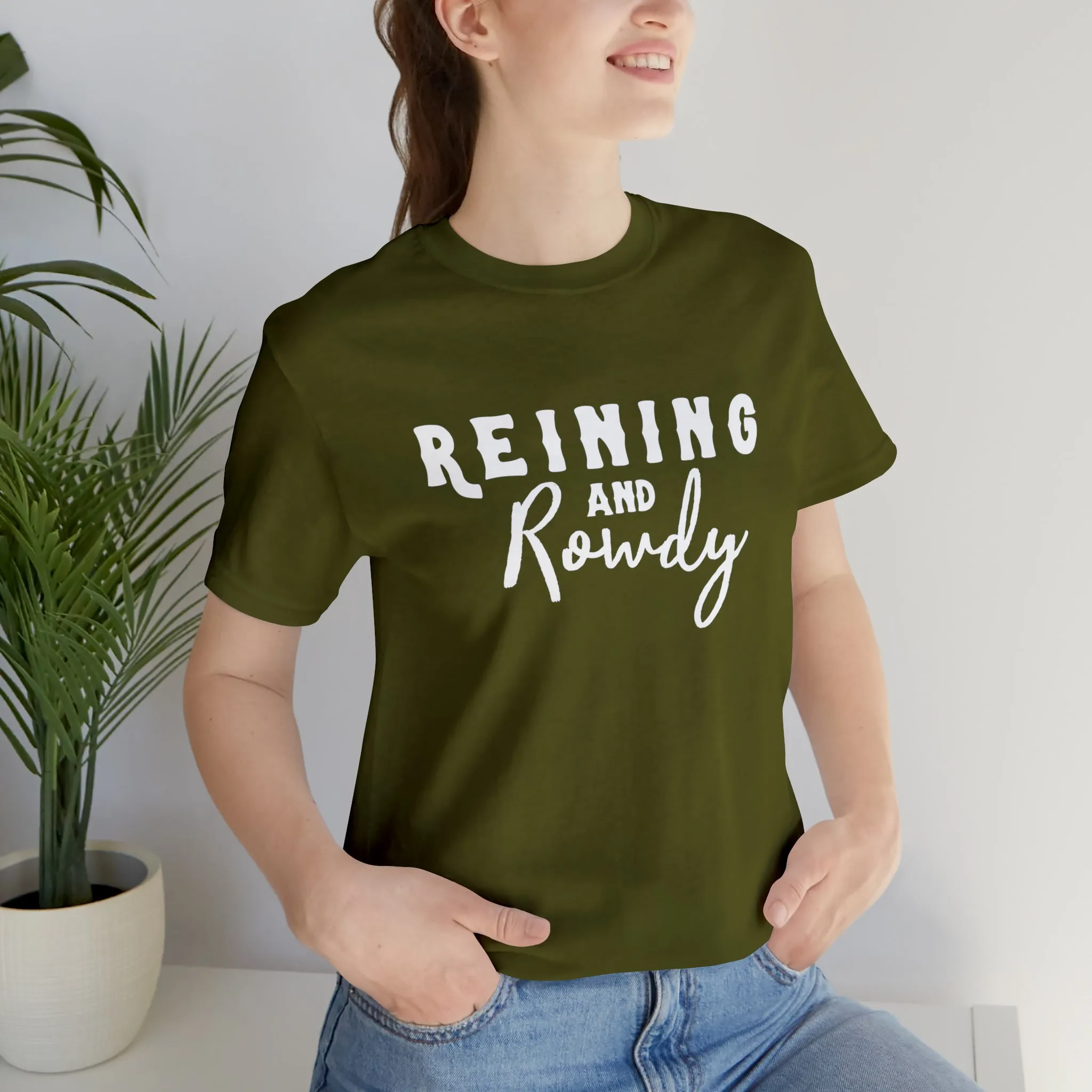 Reining & Rowdy Short Sleeve Tee